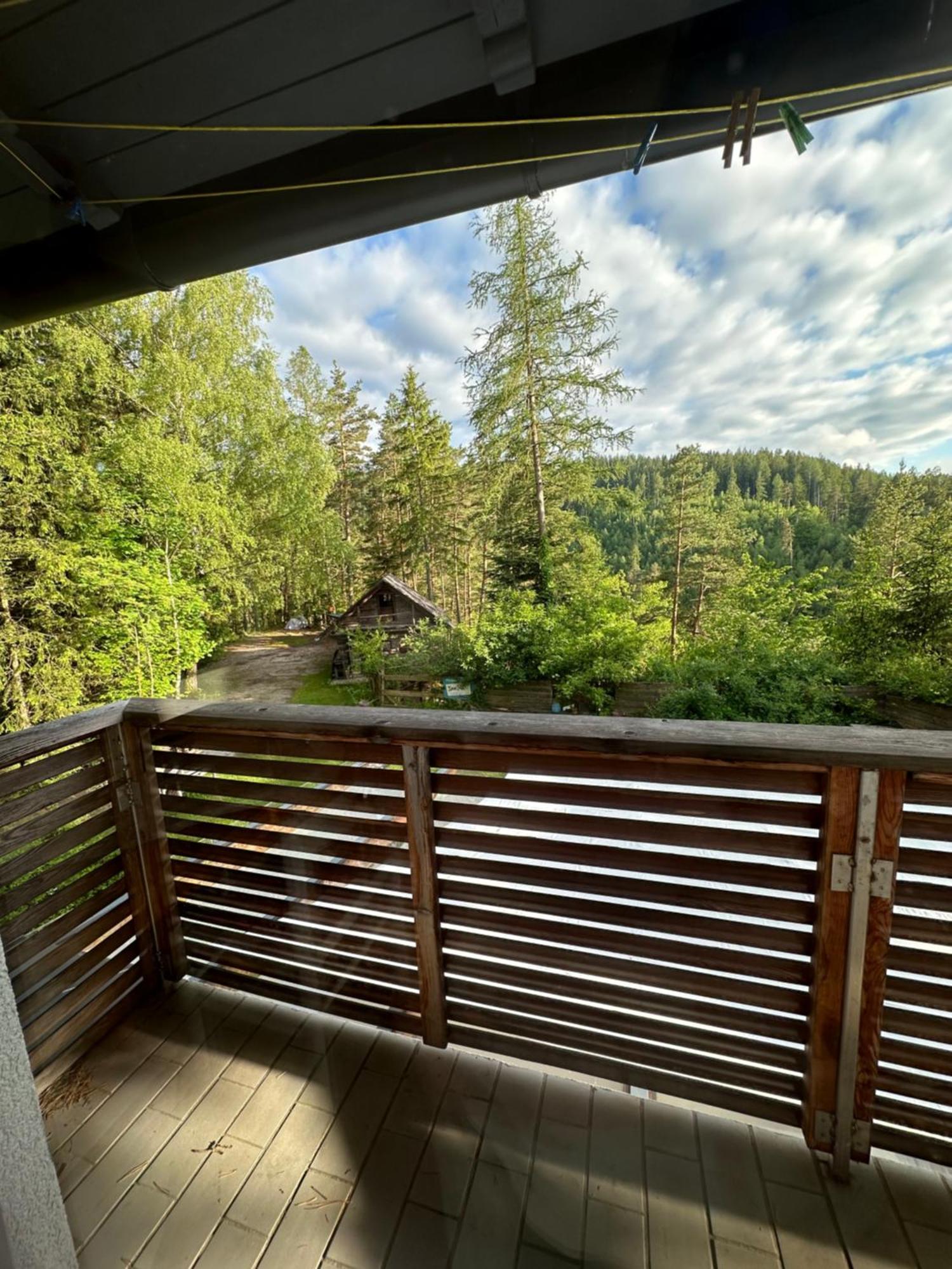 Ferienhaus im Wald Edelschrott Exterior foto